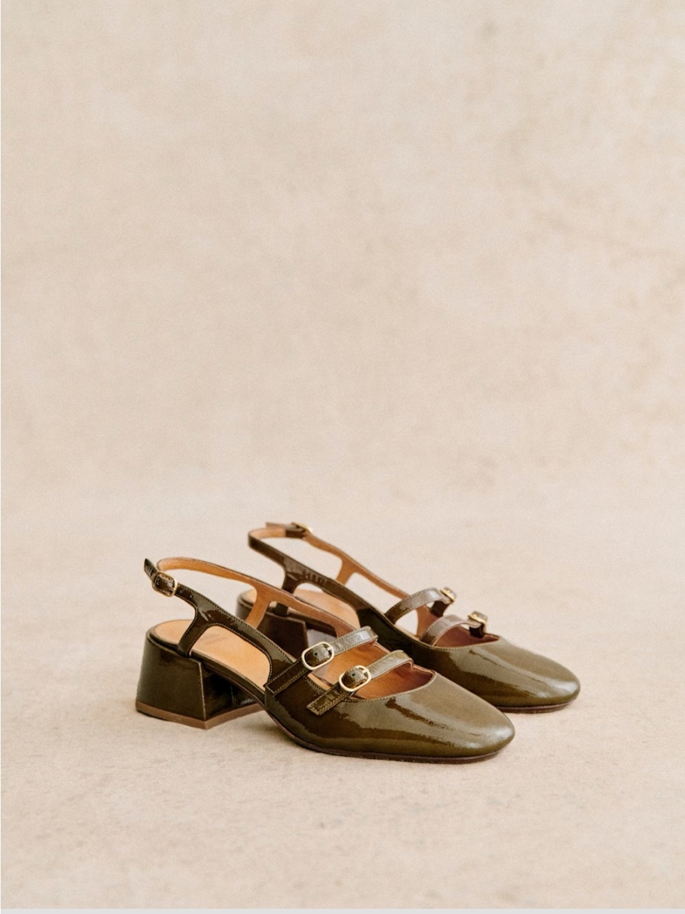 Sézane Paula Babies NWT Olive